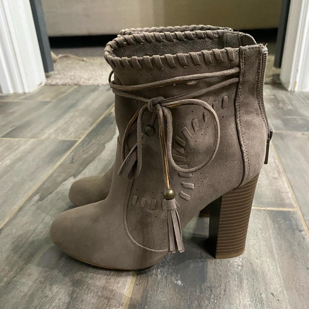 Taupe Booties